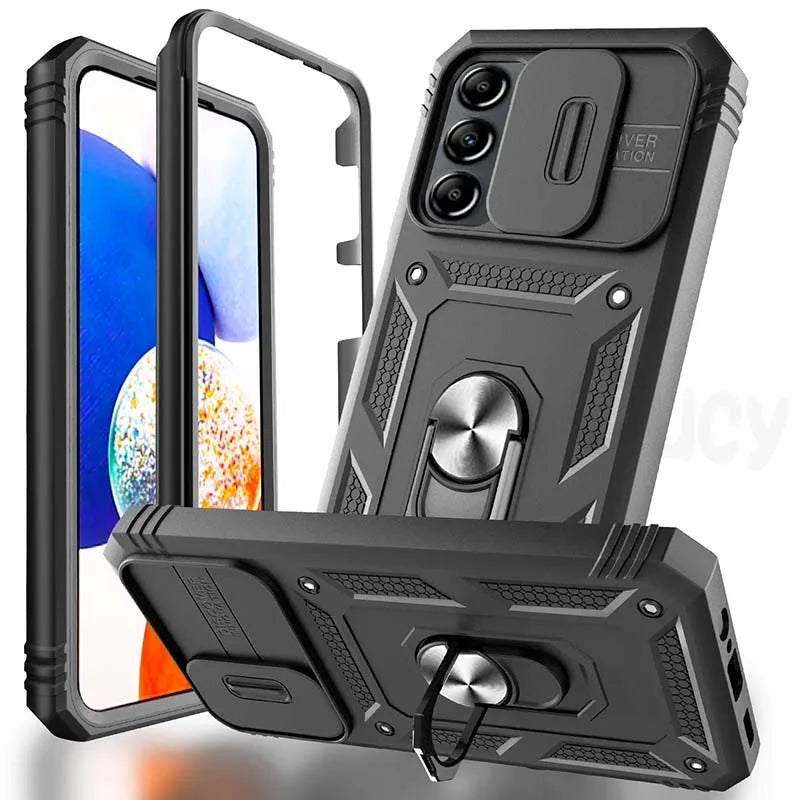 Samsung Galaxy A53 A51 A52 A25 A32 A33 A22 A42 A14 A13 A24 A34 A23 boîtier curseur